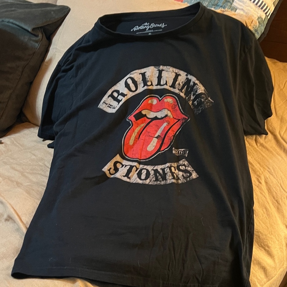 Rolling Stones Black T-Shirt